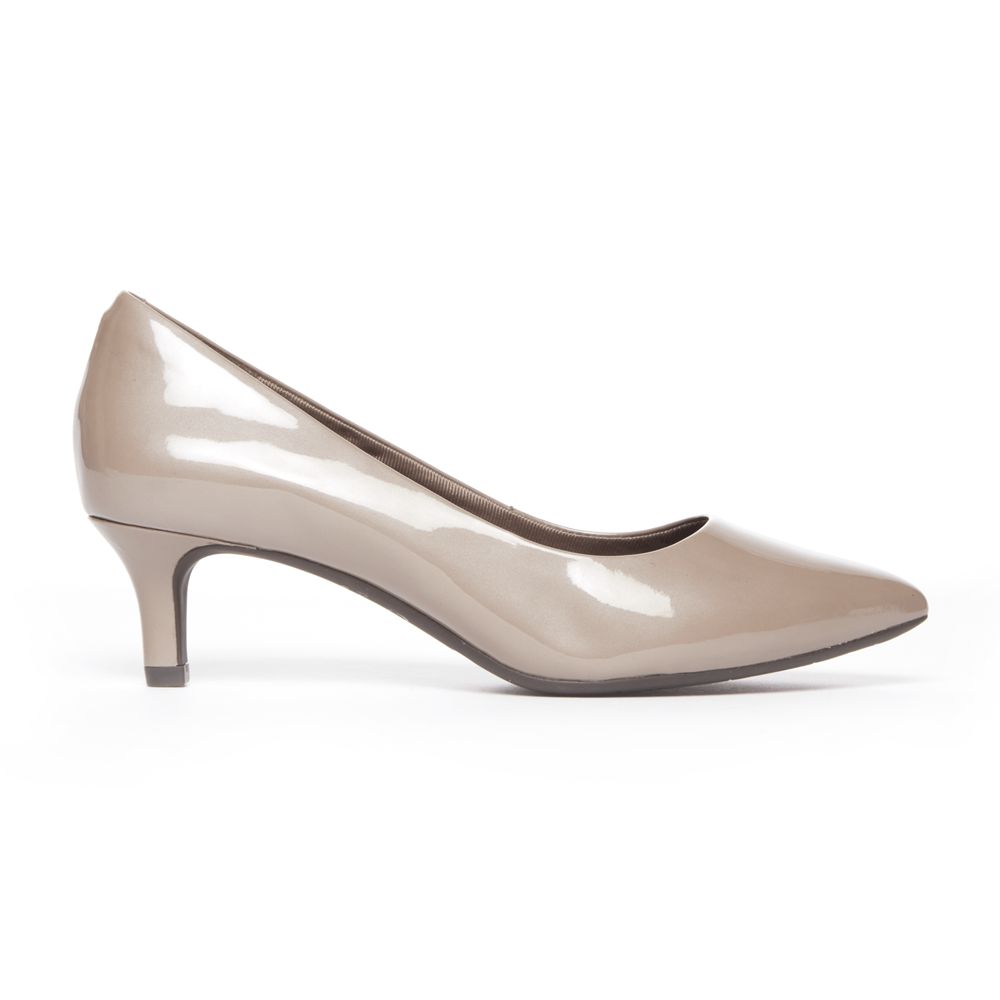 Rockport Total Motion Kalila - Womens Pumps - Taupe Grey - NZ (IXP-089263)